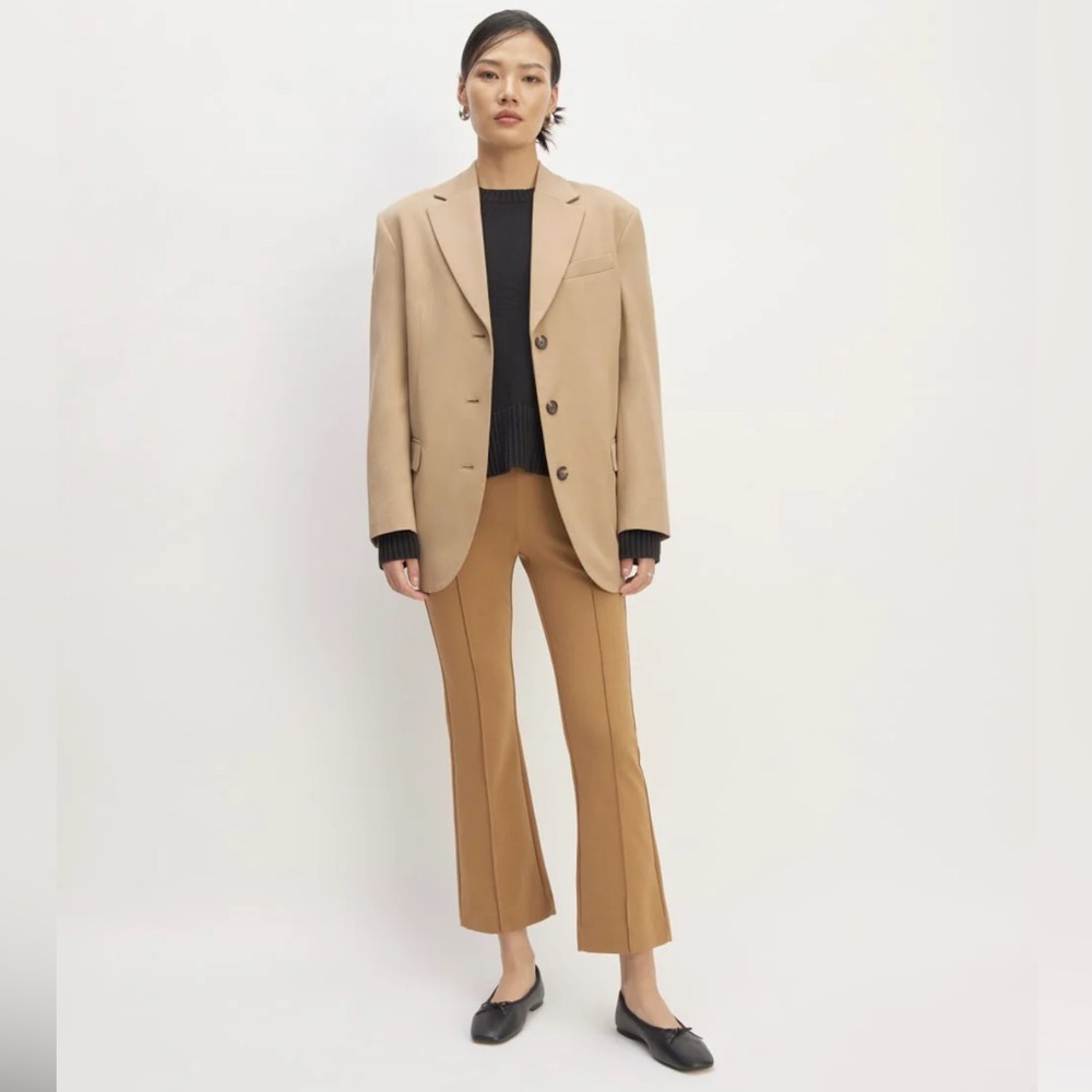 Everlane The Dream Kick Flare Pant in Toasted Coconut
